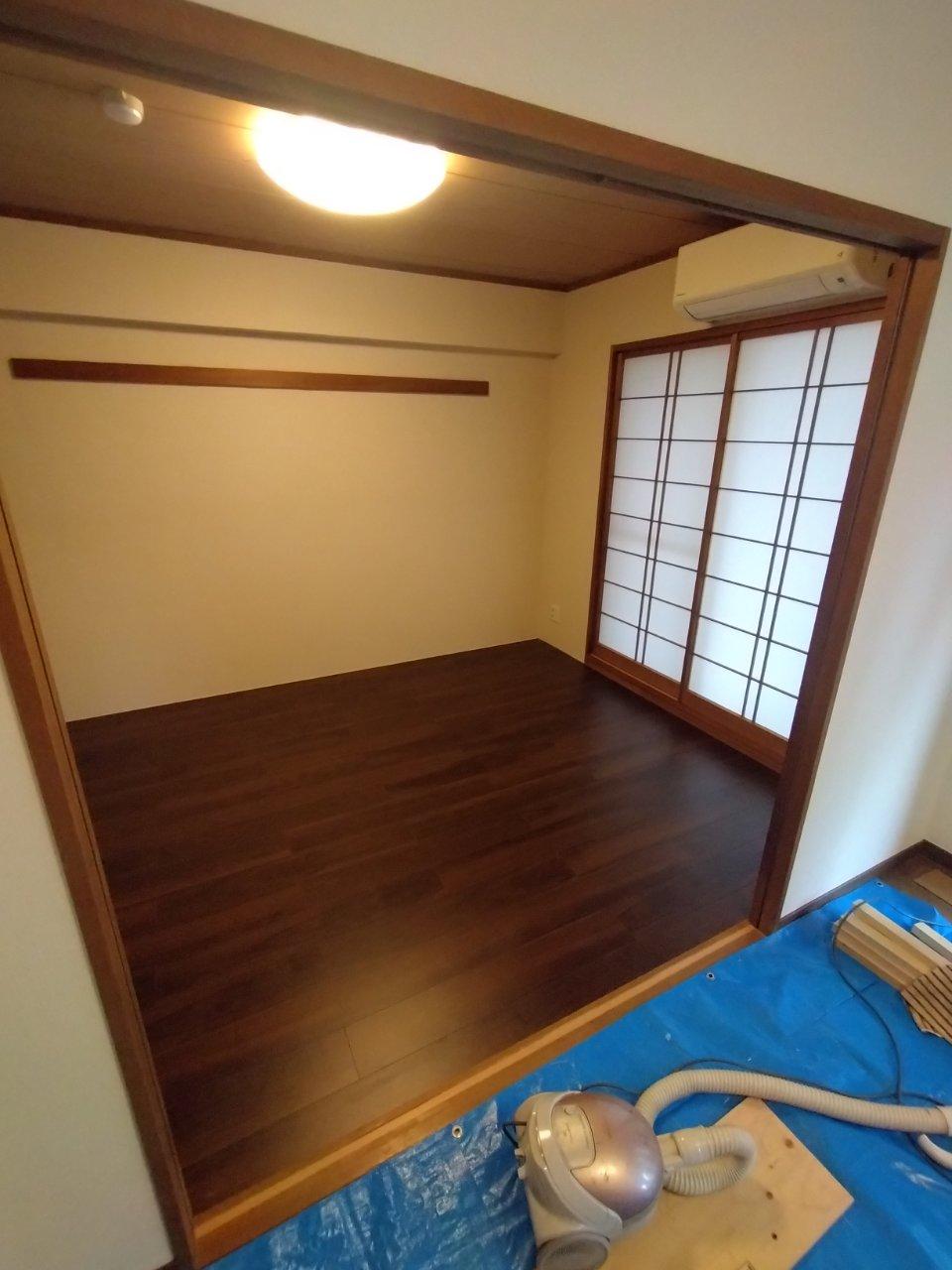 畳から防音フローリングにリフォーム(船橋市)