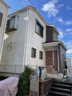 サイディング外壁戸建ての屋根と外壁塗装工事