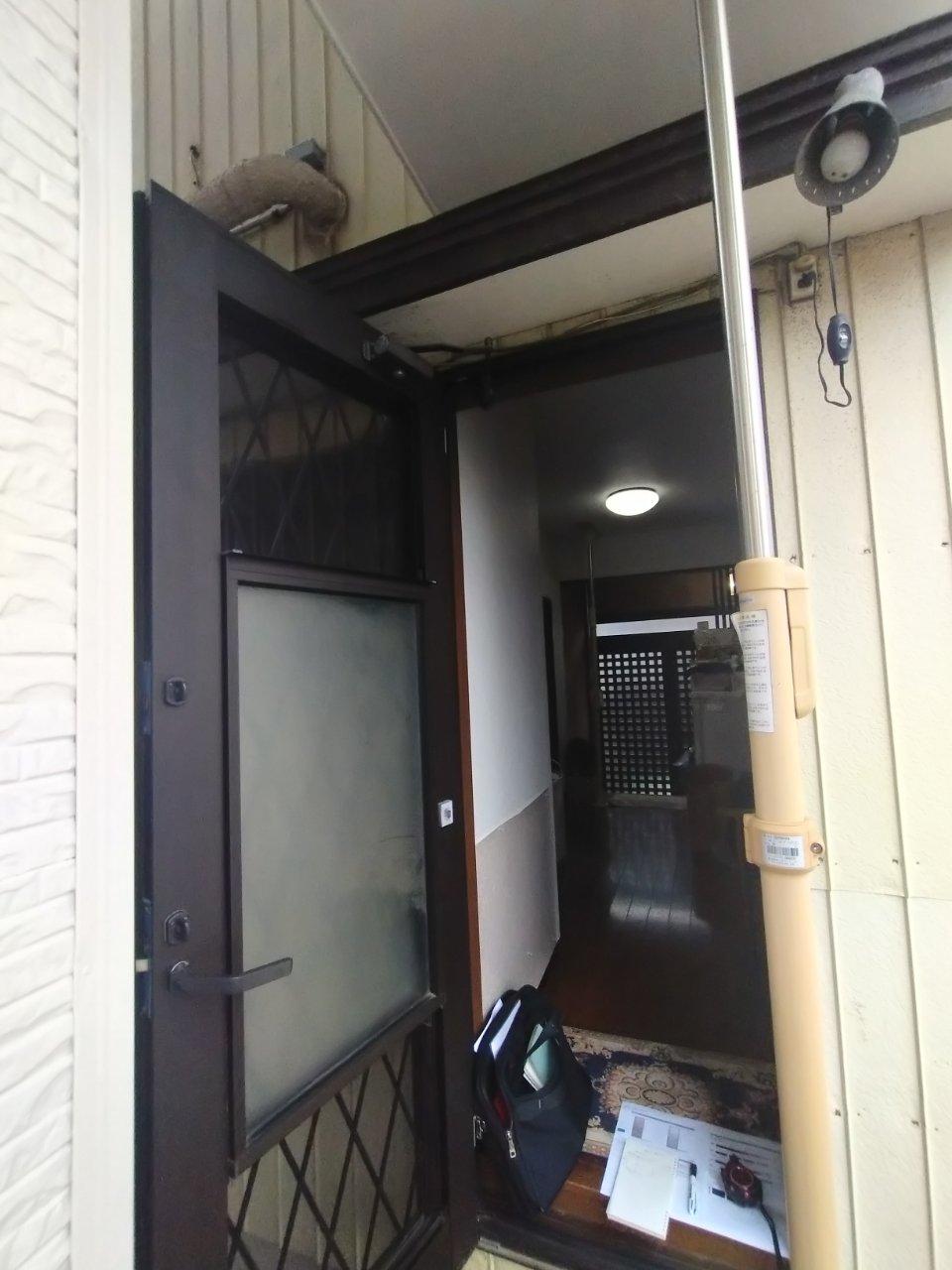 LIXILのガゼリアNエアスライドに交換